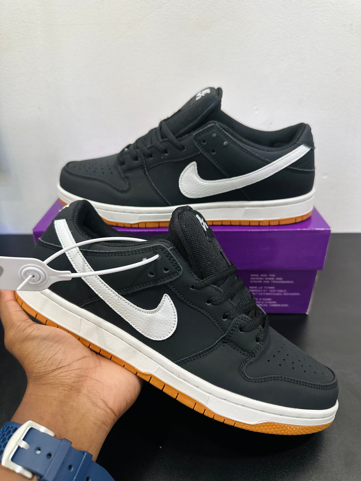 Nike SB Dunk Low Black Gum