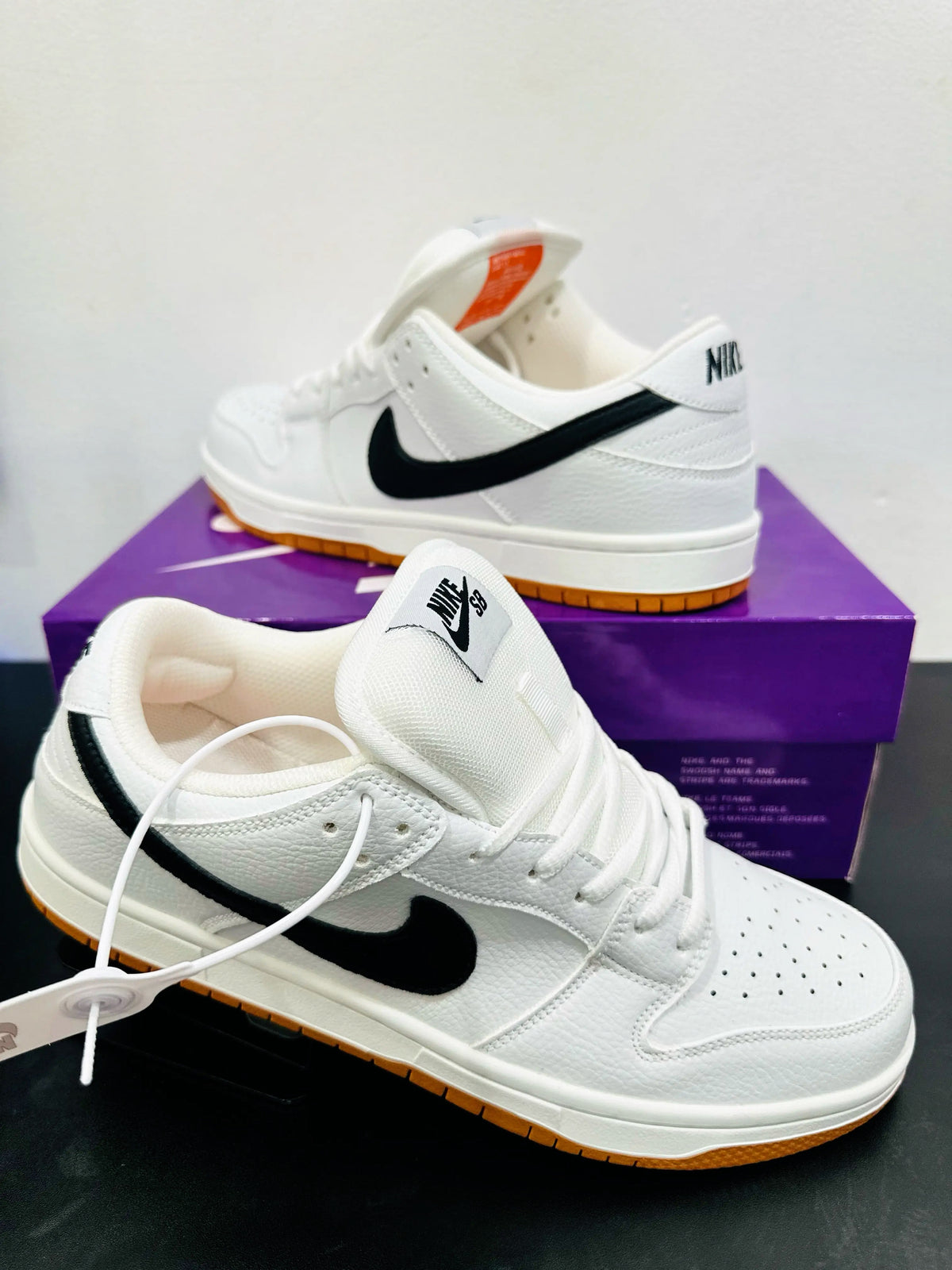 Nike SB Dunk Low White Gum