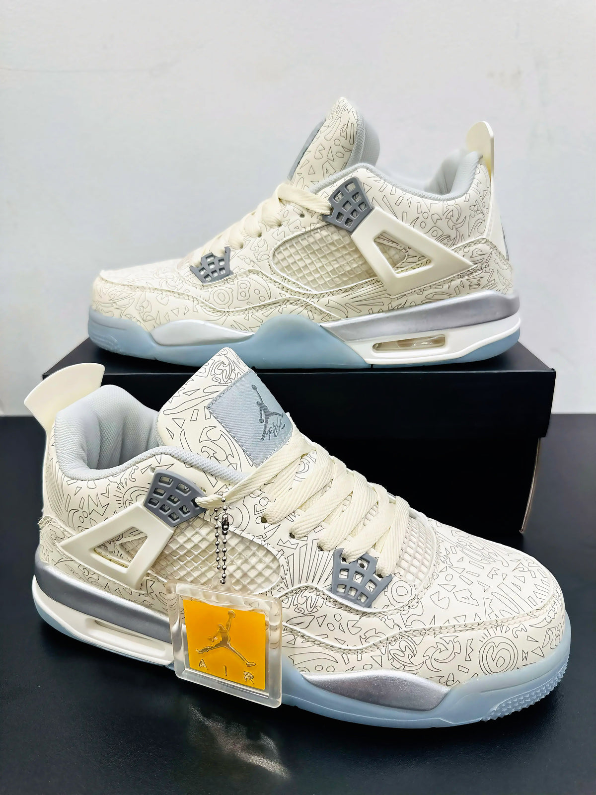 Nike Air Jordan 4 Laser White