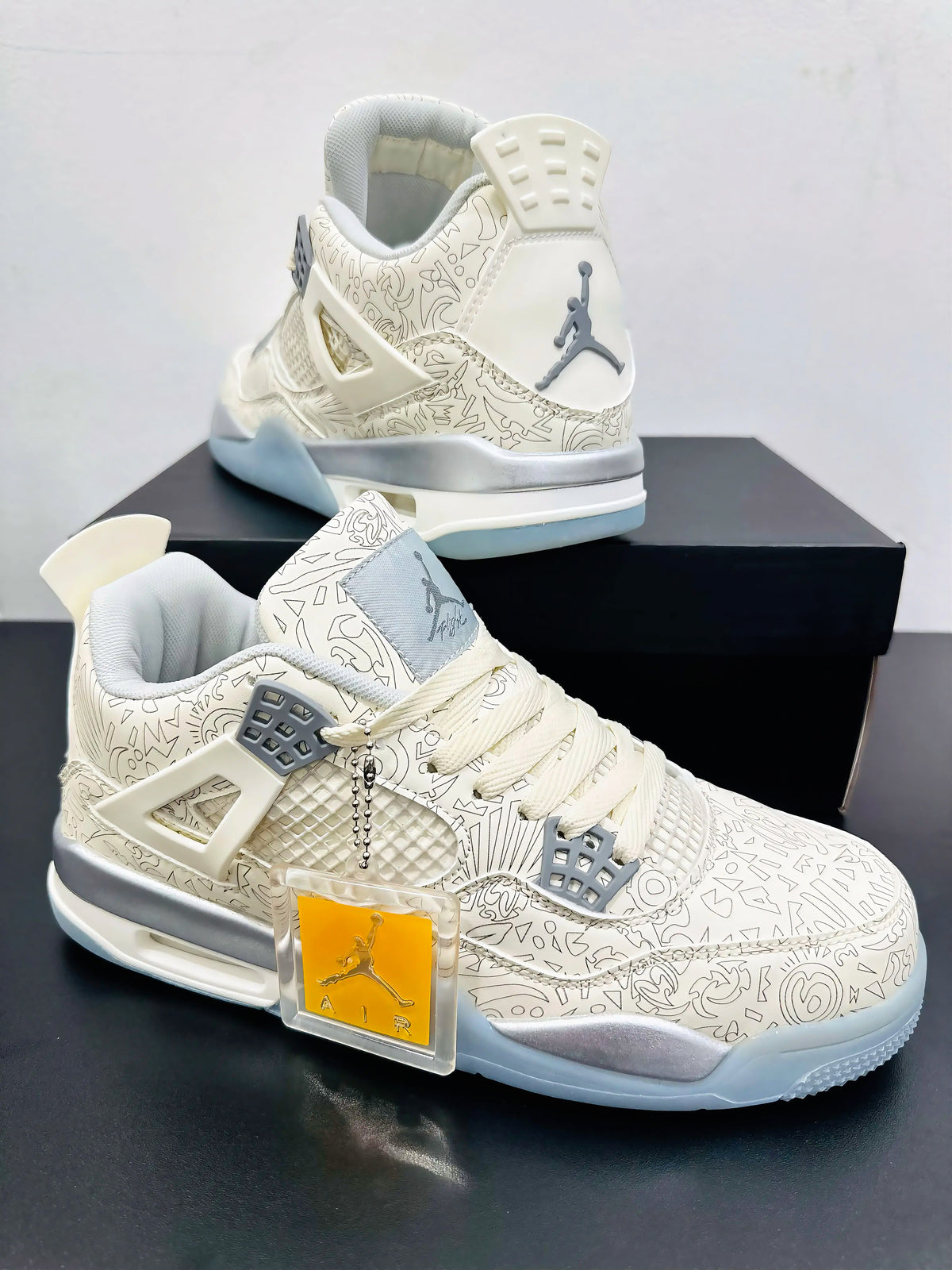 Nike Air Jordan 4 Laser White