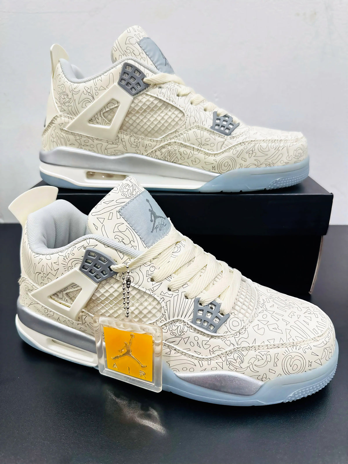 Nike Air Jordan 4 Laser White